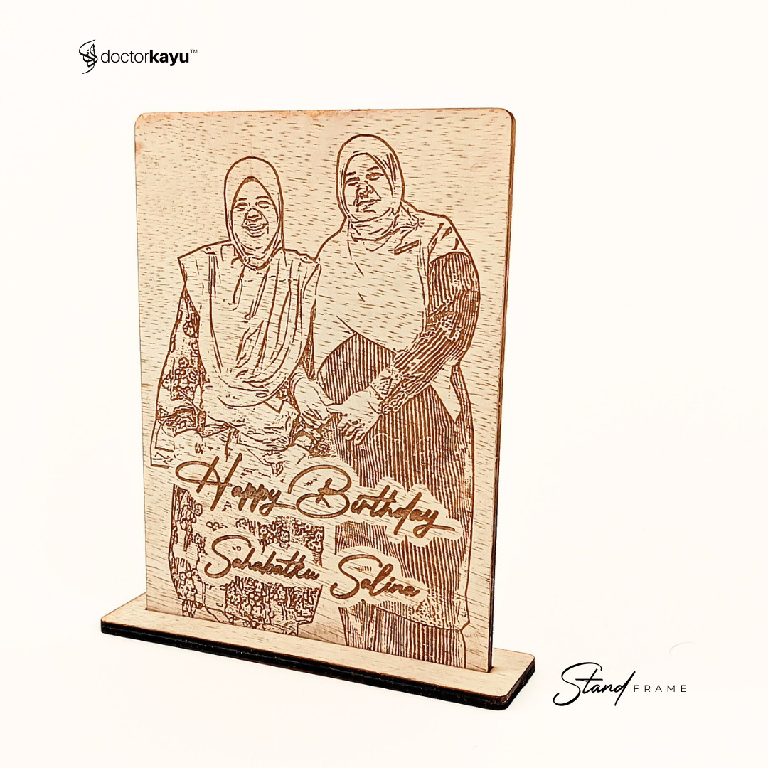 Stand Frame Single Layer A5 A4 by doctorkayu