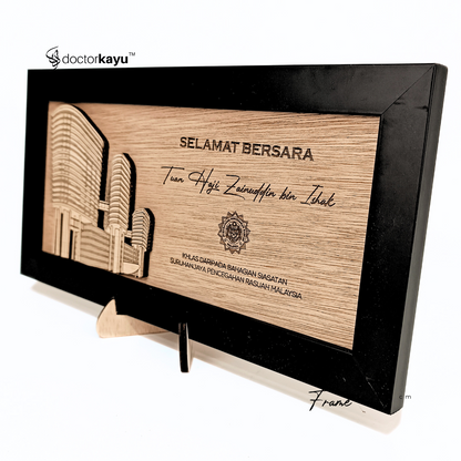 Frame Table Stand Art 30cm x 15cm by doctorkayu