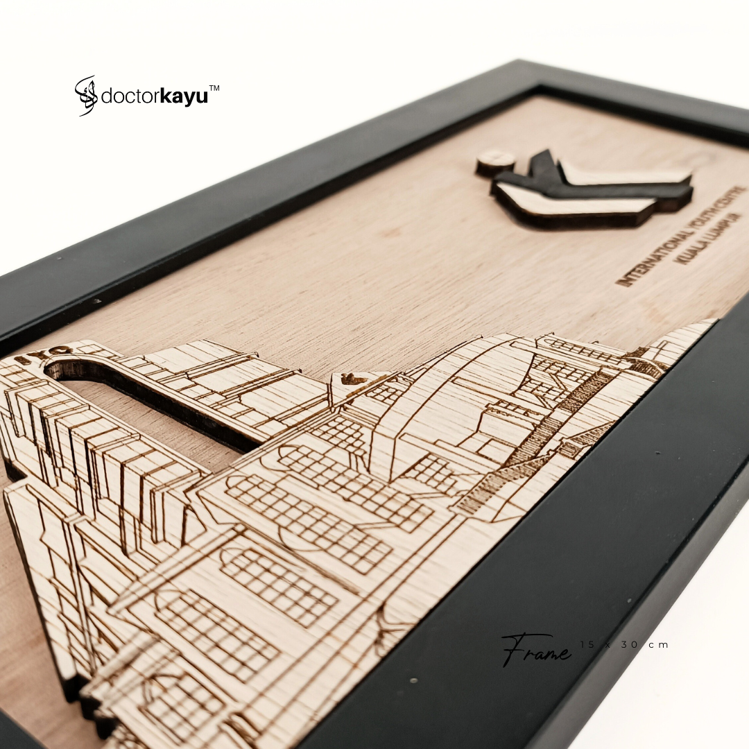 Frame Table Stand Art 30cm x 15cm by doctorkayu