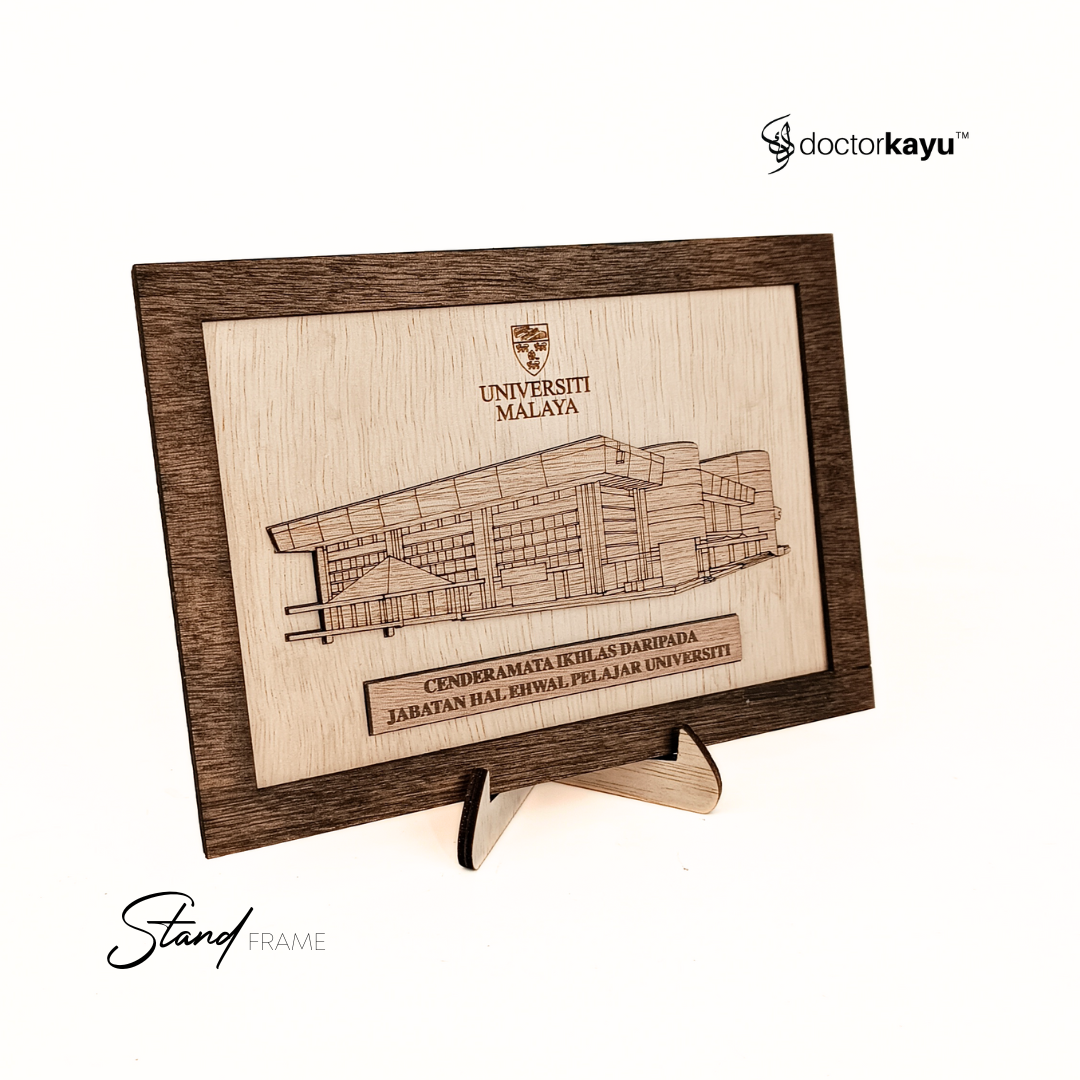 Stand Frame Double Layer A5 A4 A3 by doctorkayu