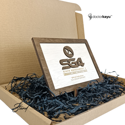 Stand Frame Double Layer A5 A4 A3 by doctorkayu