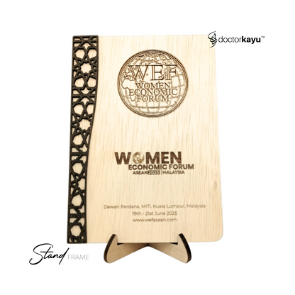 Stand Frame Double Layer A5 A4 A3 by doctorkayu