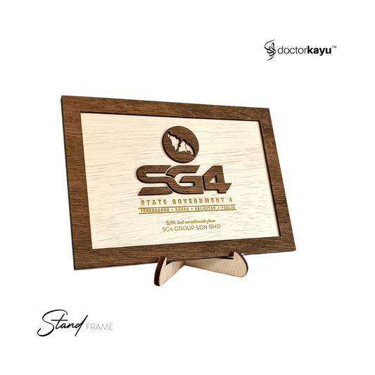 Stand Frame Double Layer A5 A4 A3 by doctorkayu