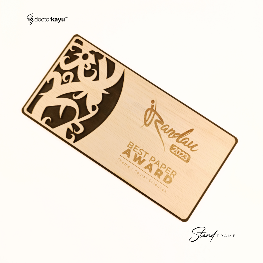 Stand Frame Double Layer 15cm x 30cm by doctorkayu