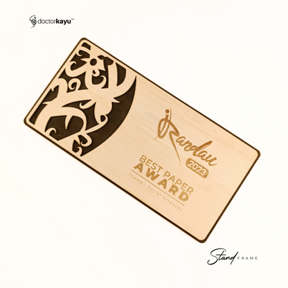 Stand Frame Double Layer 15cm x 30cm by doctorkayu