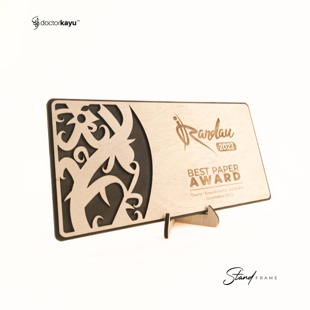 Stand Frame Double Layer 15cm x 30cm by doctorkayu