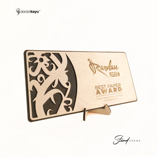 Stand Frame Double Layer 15cm x 30cm by doctorkayu