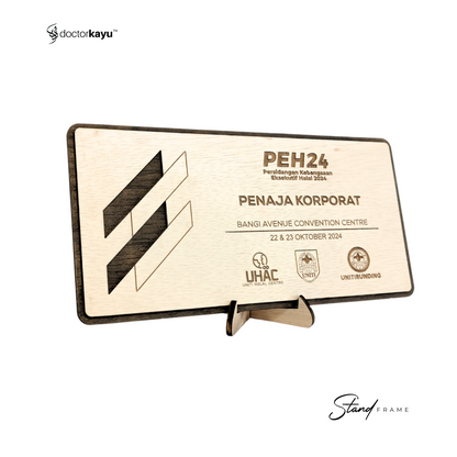 Stand Frame Double Layer 15cm x 30cm by doctorkayu