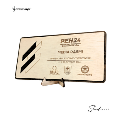 Stand Frame Double Layer 15cm x 30cm by doctorkayu