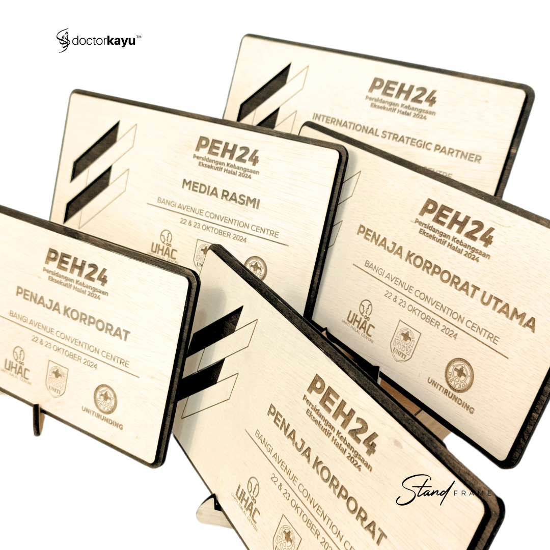 Stand Frame Double Layer 15cm x 30cm by doctorkayu