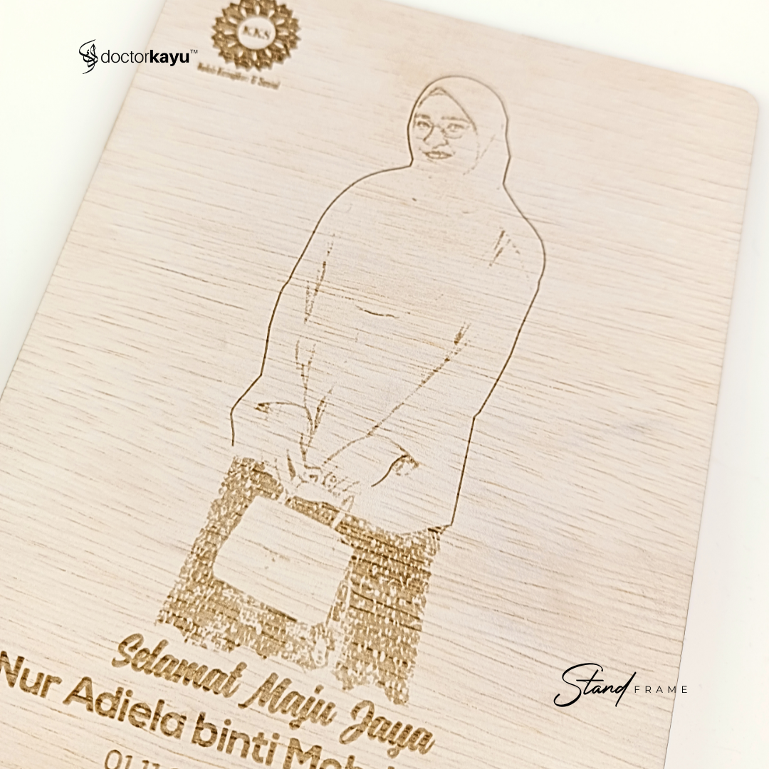 Stand Frame Single Layer A5 A4 by doctorkayu