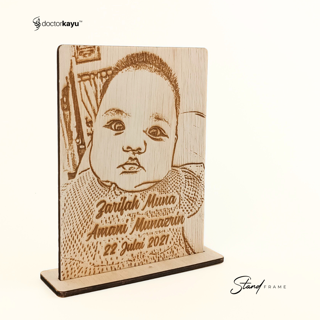 Stand Frame Single Layer A5 A4 by doctorkayu