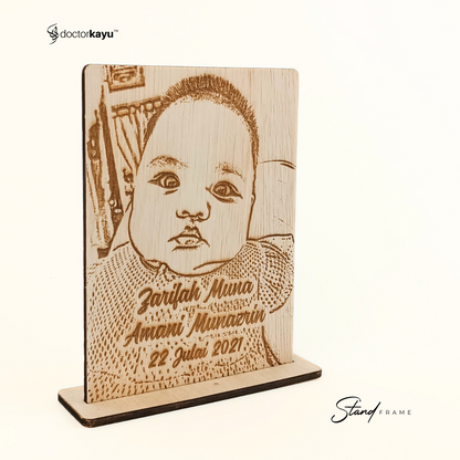 Stand Frame Single Layer A5 A4 by doctorkayu