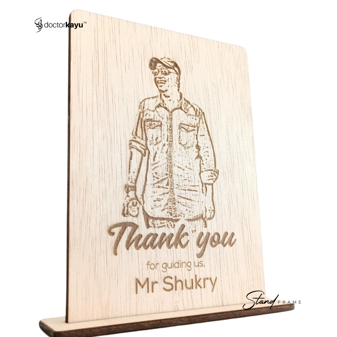 Stand Frame Single Layer A5 A4 by doctorkayu