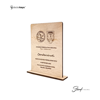 Stand Frame Single Layer A5 A4 by doctorkayu