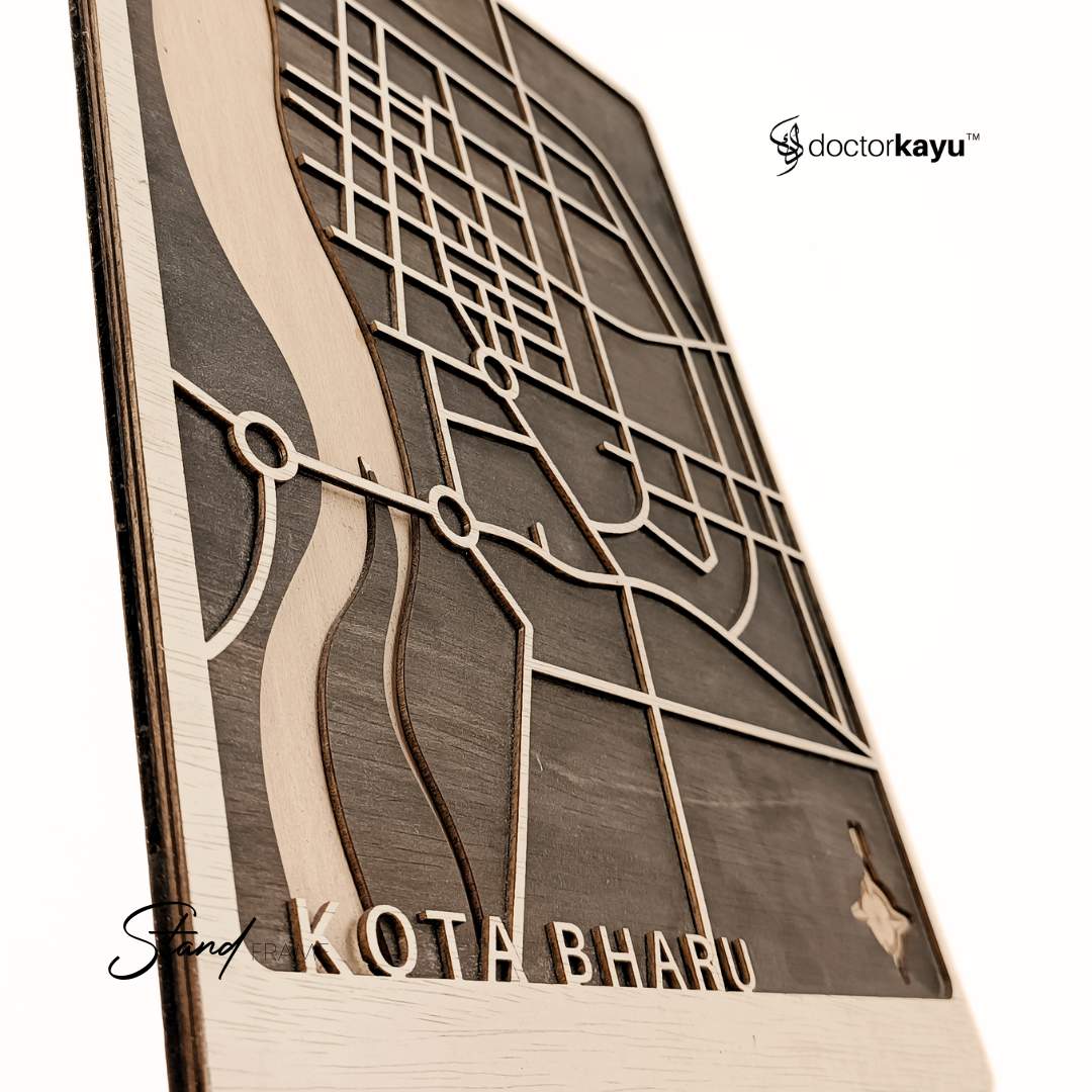 Stand Frame Malaysia Maps A3