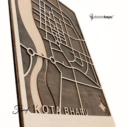 Stand Frame Malaysia Maps A3