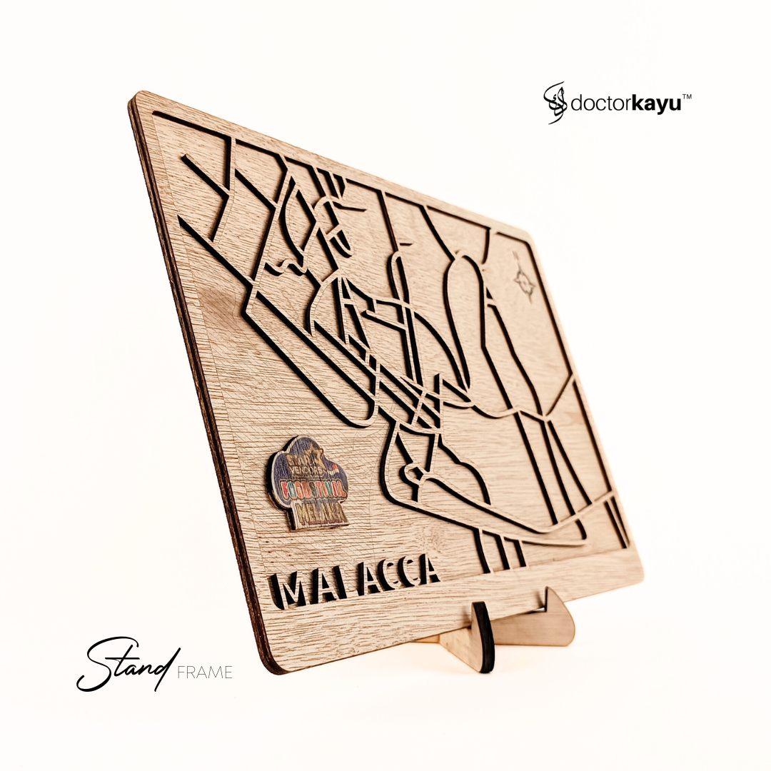 Stand Frame Malaysia Maps A3