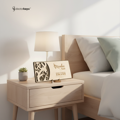 Double Layer Frame in Bedroom