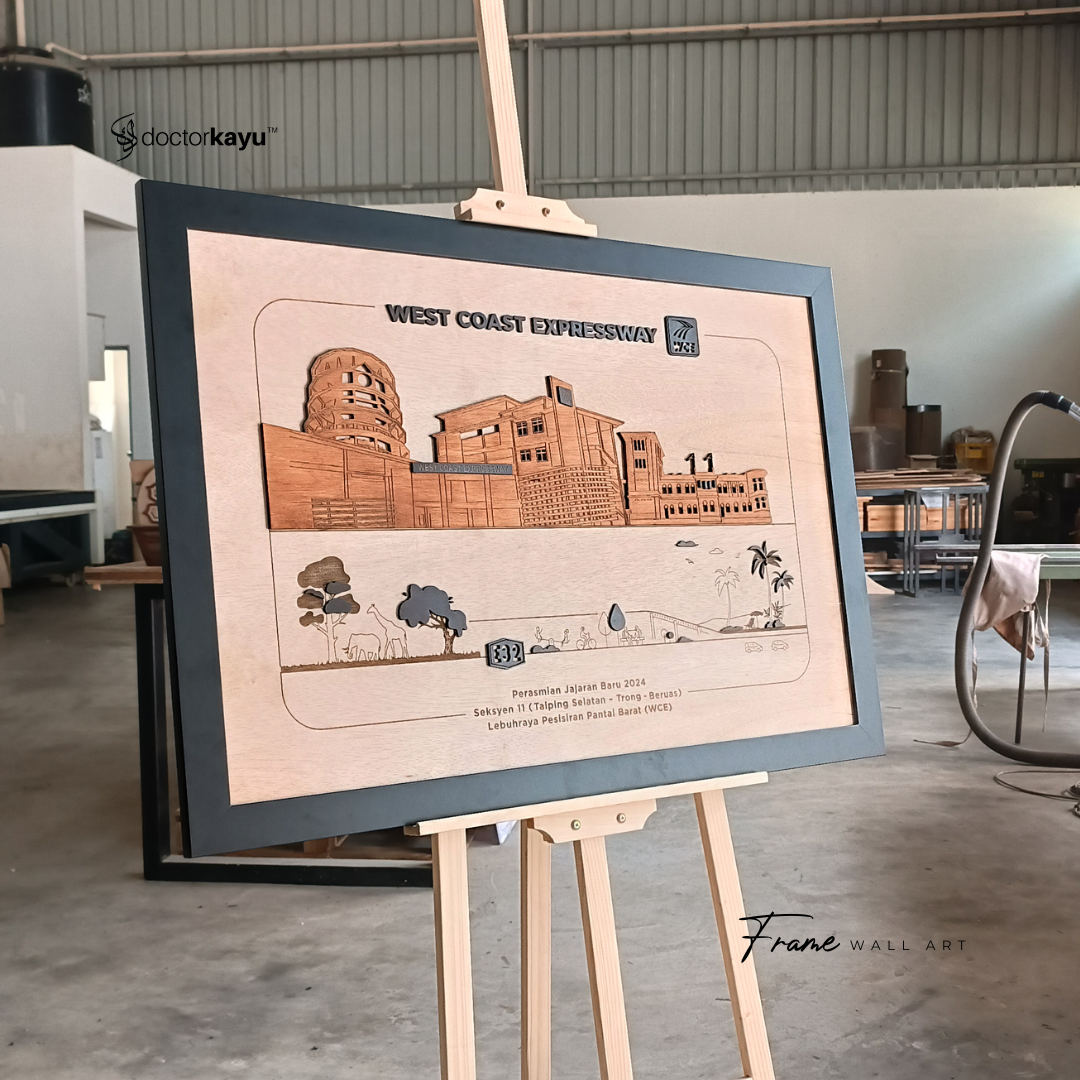 Frame Wall Art Luxe 60cm x 90cm by doctorkayu