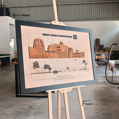 Frame Wall Art Luxe 60cm x 90cm by doctorkayu