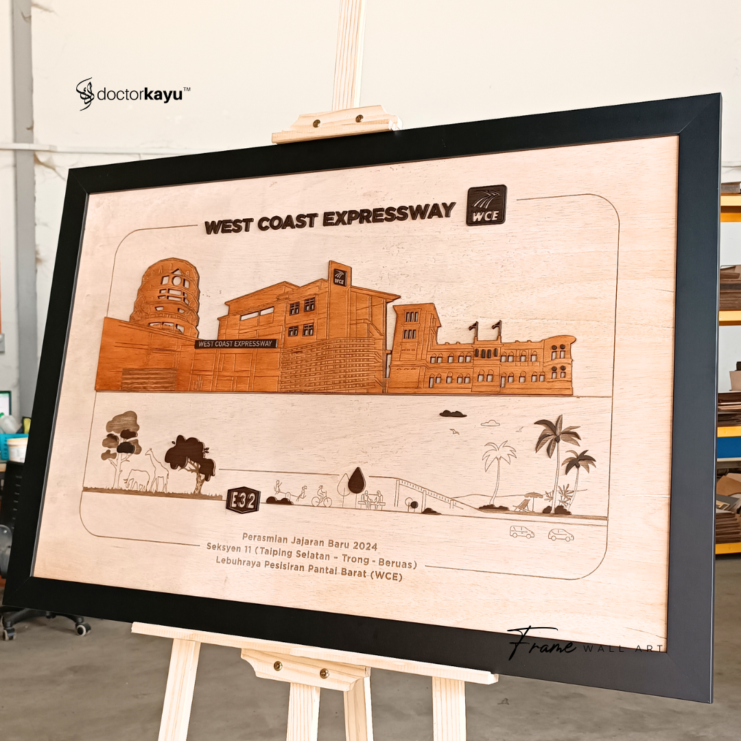 Frame Wall Art Luxe 60cm x 90cm by doctorkayu