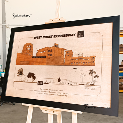 Frame Wall Art Luxe 60cm x 90cm by doctorkayu