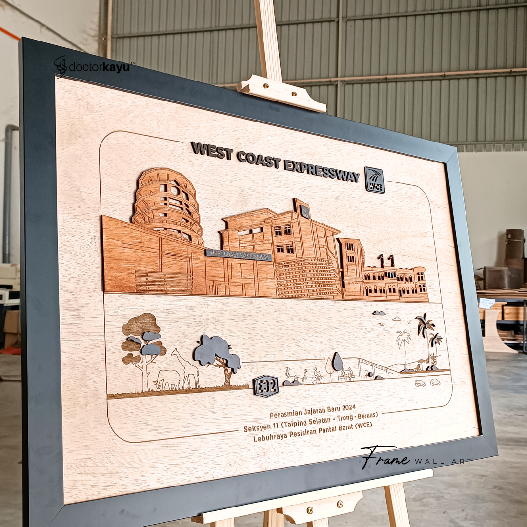 Frame Wall Art Luxe 60cm x 90cm by doctorkayu