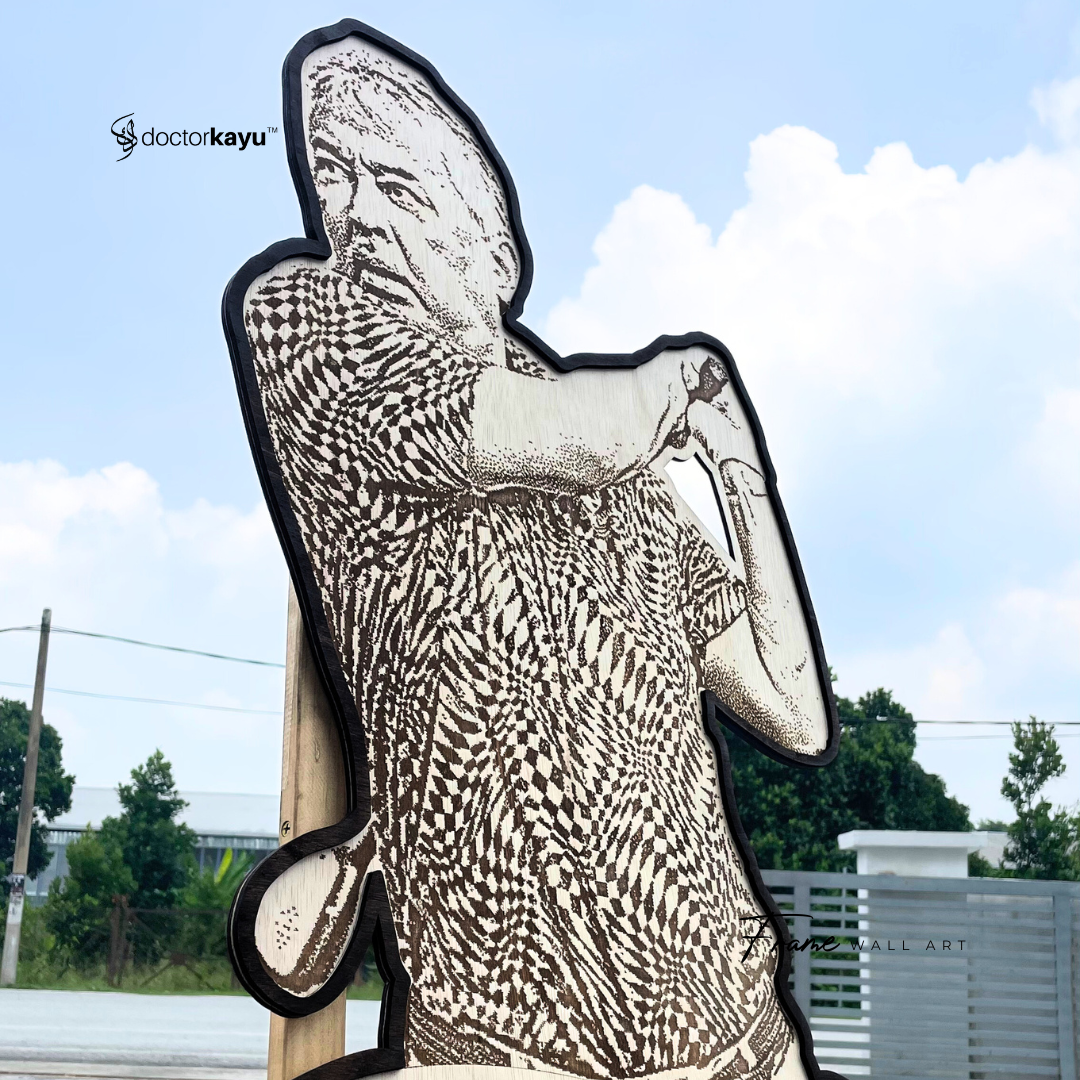 Frame Wall Art Luxe 60cm x 90cm by doctorkayu