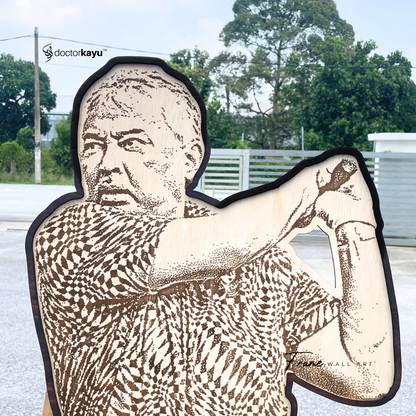 Frame Wall Art Luxe 60cm x 90cm by doctorkayu