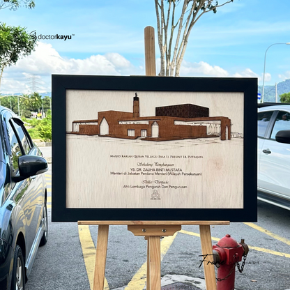 Luxe Frame Double Layer 60cm x 40cm  by doctorkayu