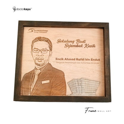 Frame Stand Art Double Layer A4 A3+  by doctorkayu