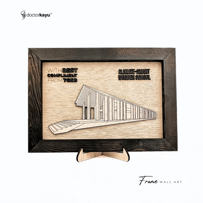 Frame Stand Art Double Layer A4 A3+  by doctorkayu