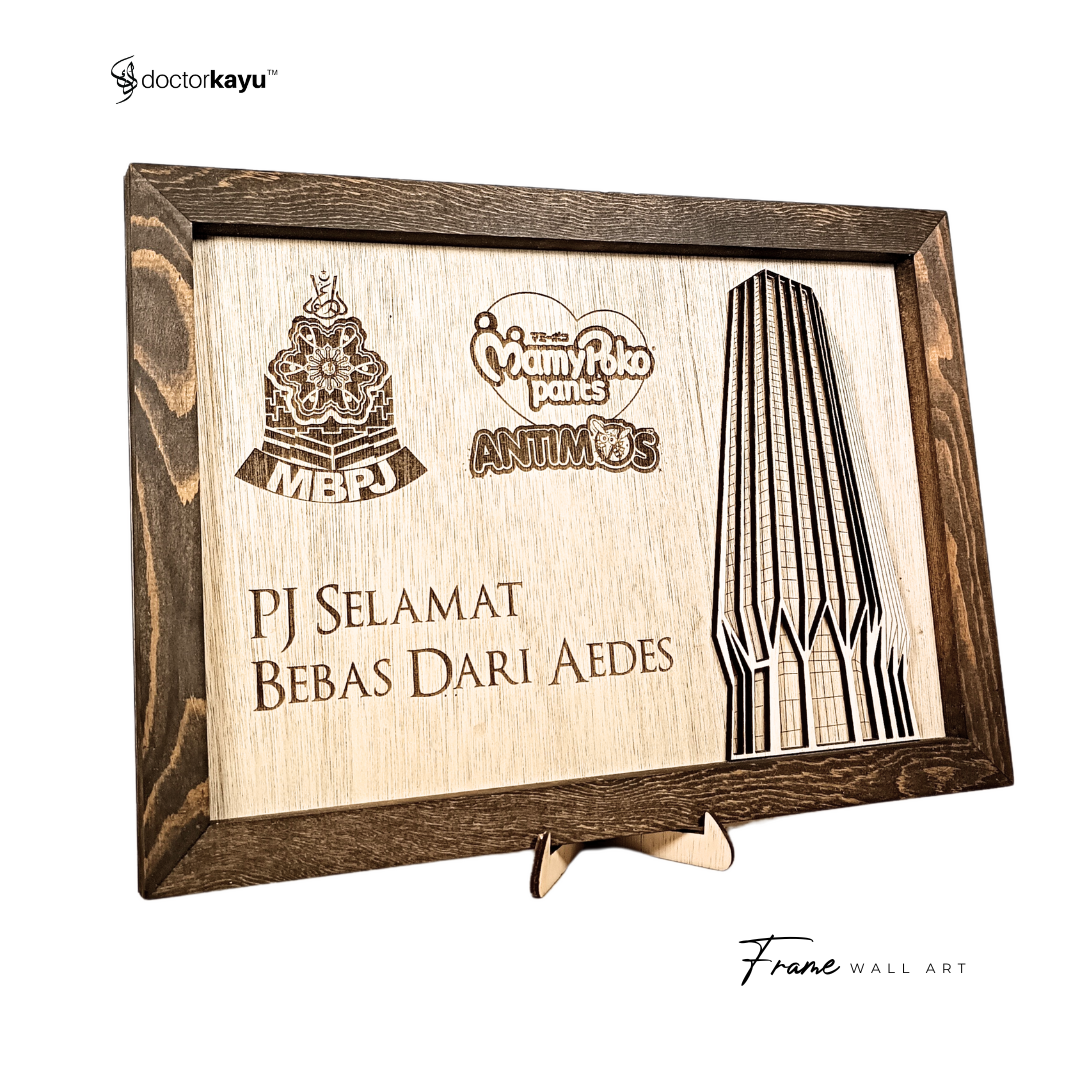 Frame Stand Art Double Layer A4 A3+  by doctorkayu