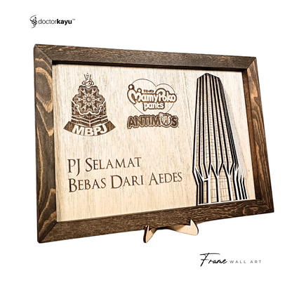 Frame Stand Art Double Layer A4 A3+  by doctorkayu