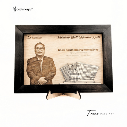 Frame Stand Art Double Layer A4 A3+  by doctorkayu