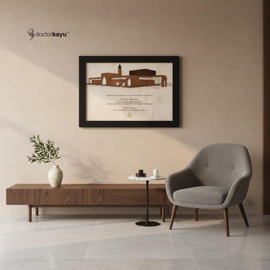 Luxe Frame Double Layer in Richiamo-inspired setting