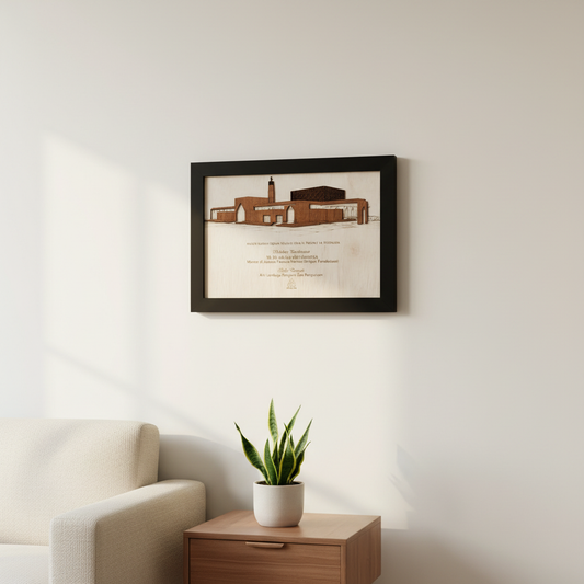 Luxe Frame Double Layer on wall