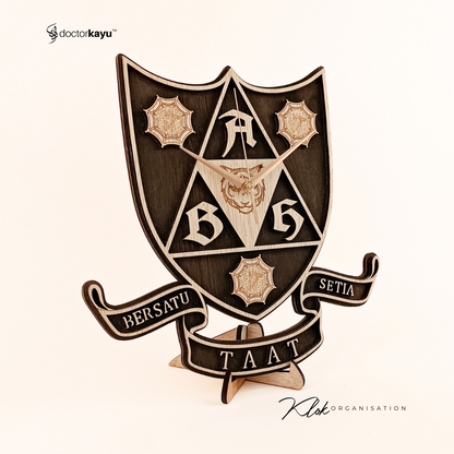 Organisation Wall Clock 30cm x 30cm  by doctorkayu