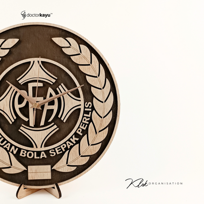 Organisation Wall Clock 30cm x 30cm  by doctorkayu