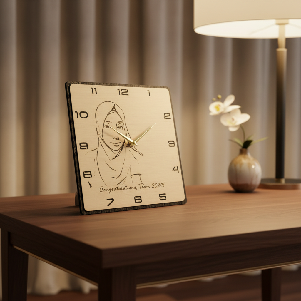 Portrait Wall Clock - Different Variation