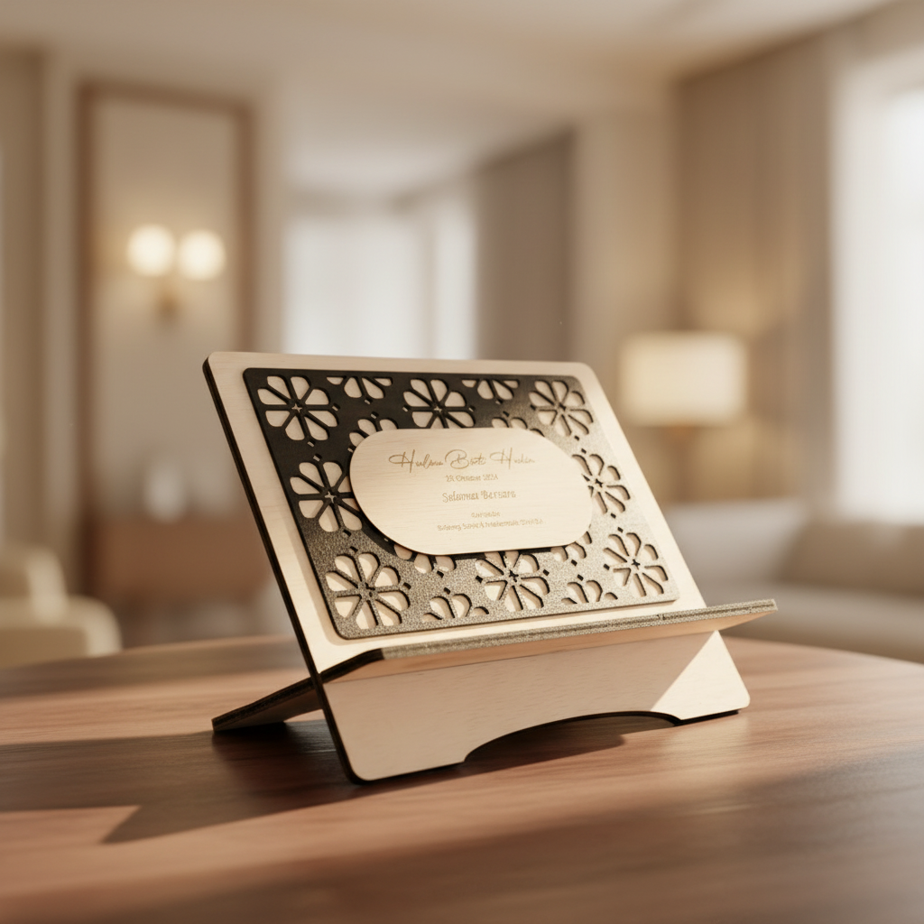 Rehal Bookstand Syaza - Enhanced Lighting