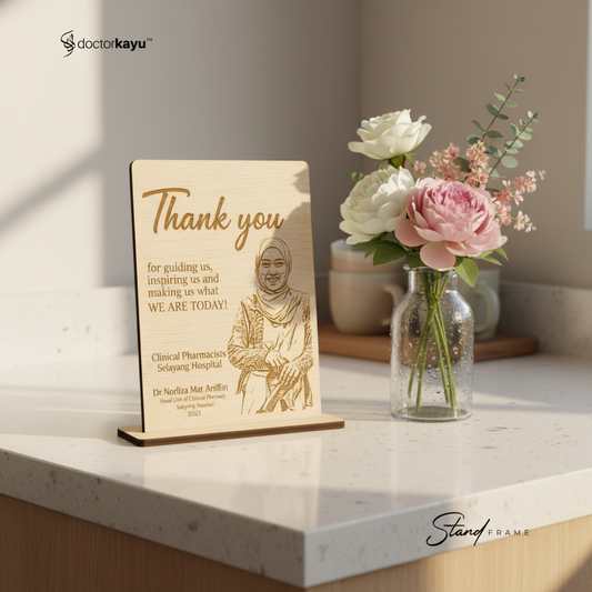 Single Layer Frame in Kitchen