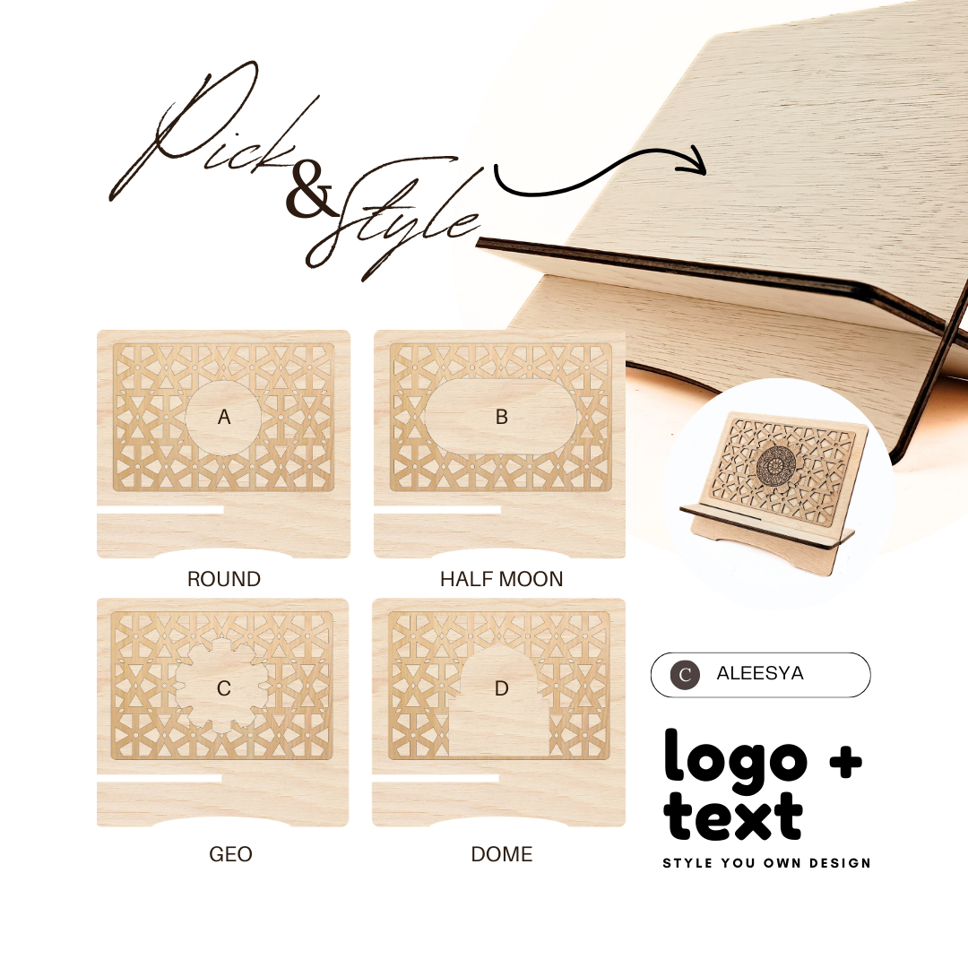 Rehal Bookstand Maelissa 31cm x 33cm by doctorkayu