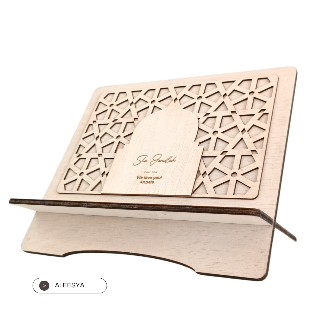 Rehal Bookstand Aleesya 31cm x 33cm by doctorkayu