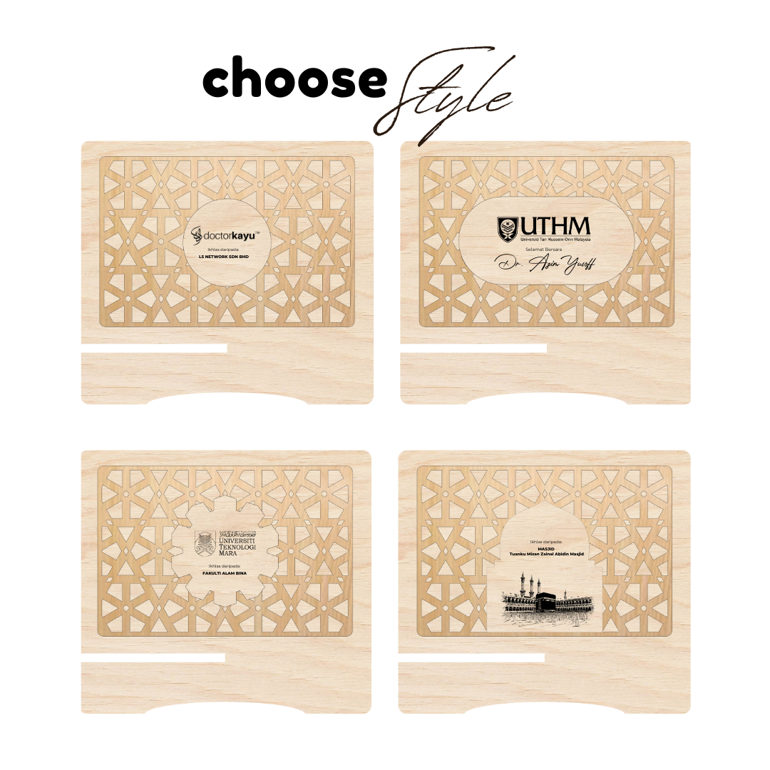 Rehal Bookstand Aleesya 31cm x 33cm by doctorkayu