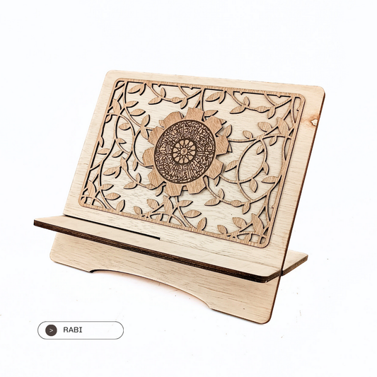 Rehal Bookstand Rabi 31cm x 33cm by doctorkayu