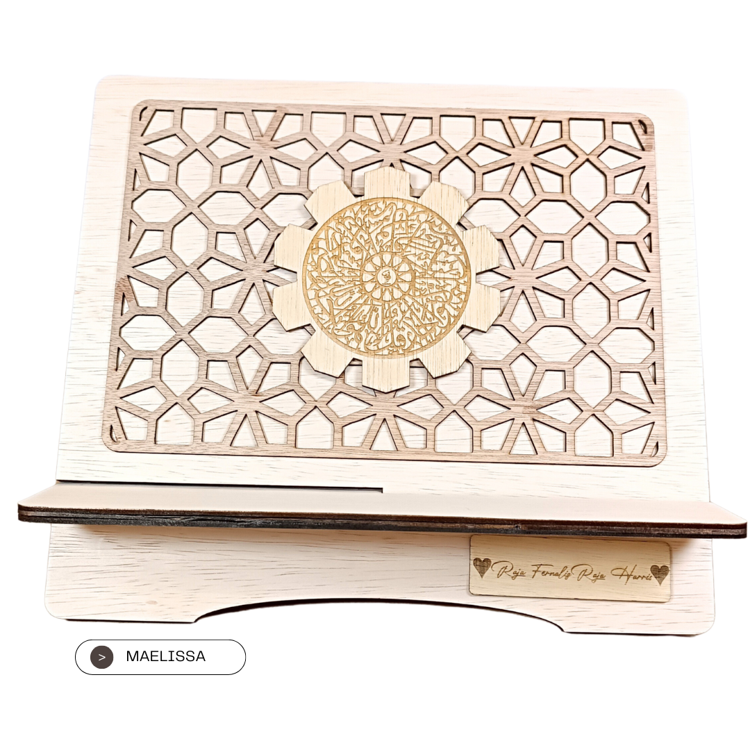 Rehal Bookstand Maelissa 31cm x 33cm by doctorkayu